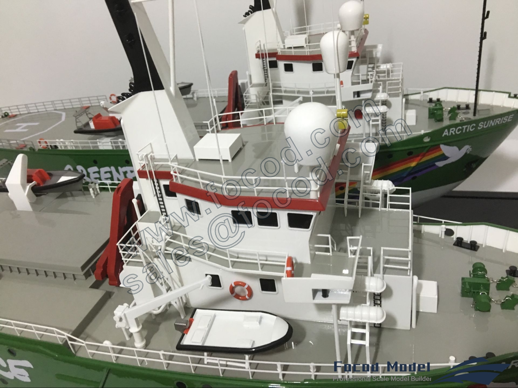 custom made model of Arctic考察船